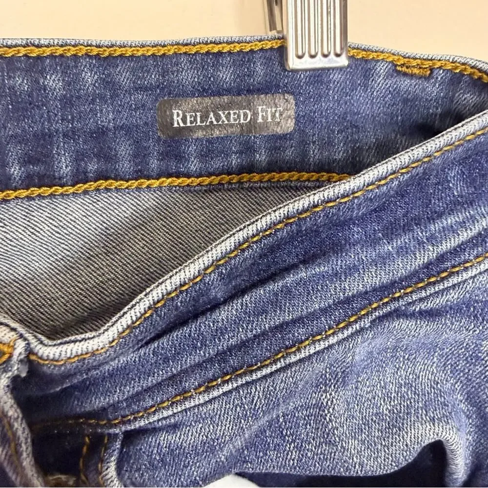 Judy Blue Relaxed Fit Jeans Women 5/27 Medium Wash Stretch Style JB82102DK